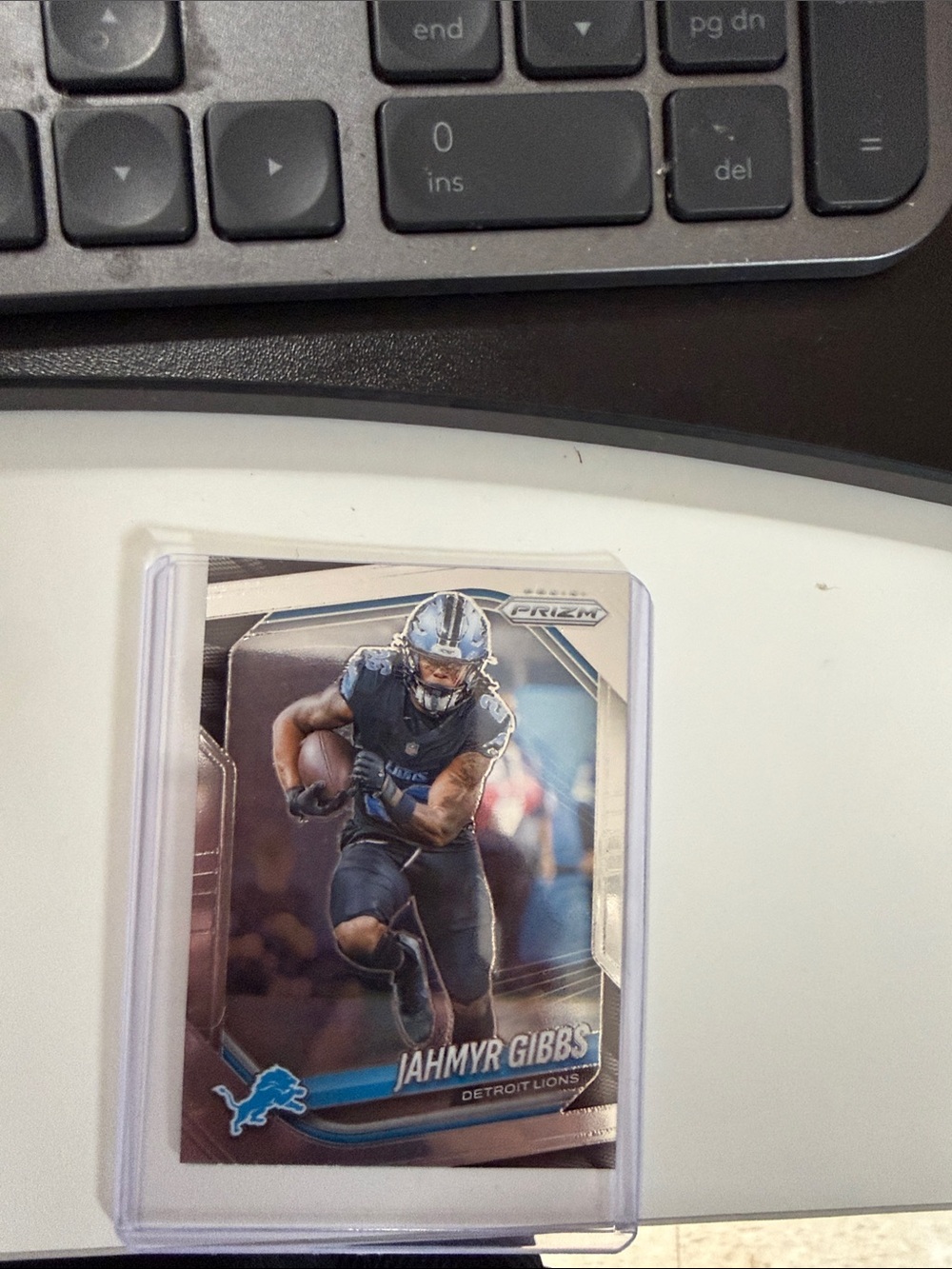 Jahmyr Gibbs Detroit Lions Football Card - Prizm